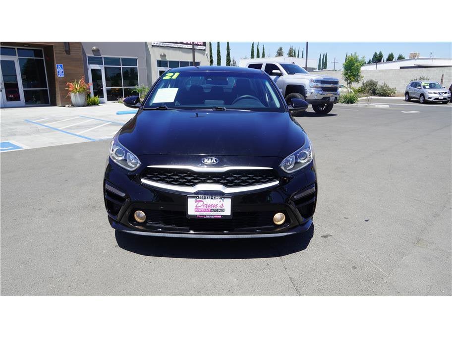 2021 Kia Forte — rear three-quarter view