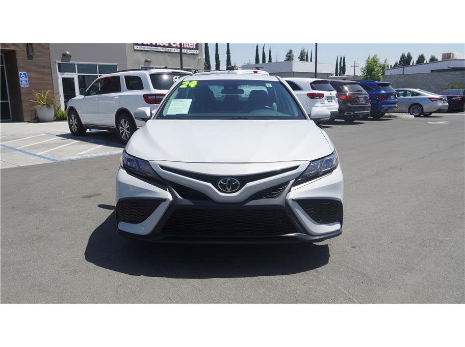 2024 Toyota Camry — rear three-quarter view