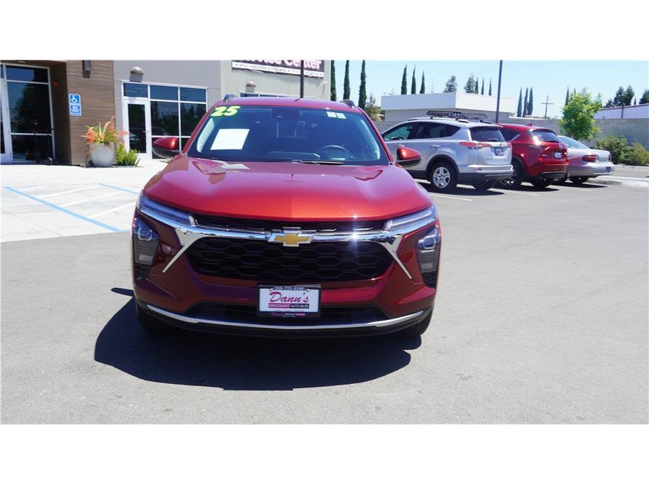 2025 Chevrolet Trax — rear three-quarter view